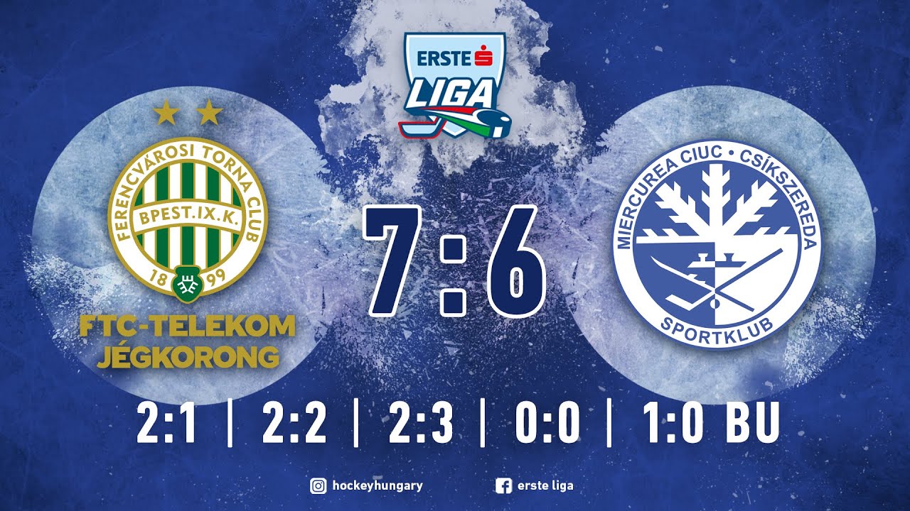 Erste Liga: FTC–Telekom–Csíkszeredai Sportklub