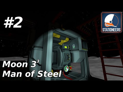 Moon 3³ - Episode 2 - Setting up the furnace - Stationeers