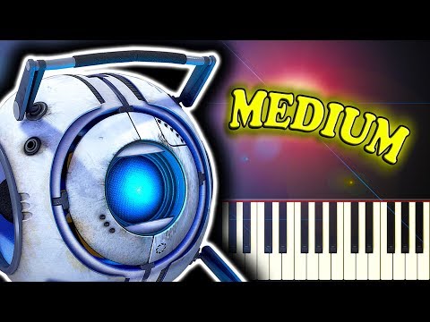 WANT YOU GONE from PORTAL 2 - Piano Tutorial