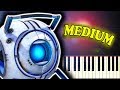 WANT YOU GONE From PORTAL 2 Piano Tutorial