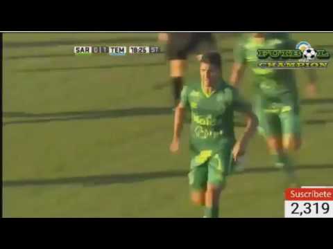 Sarmiento J 2 x 1 Temperley - Fecha 16 - Liga Argentina - Resumen y todos los goles