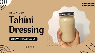 Tahini Dressing! Fresh from scratch recipe you must try! Thanks to @inspiredtaste 4 Inspo