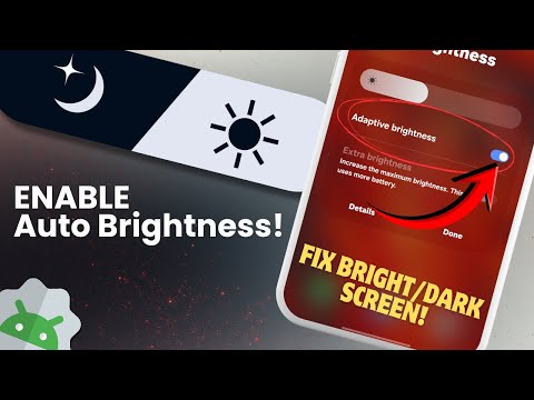 How to Enable Adaptive Brightness on Android | Auto Screen Brightness Setting (2025)