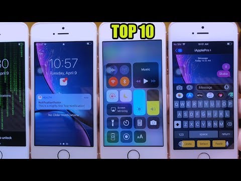 TOP 10 New Jailbreak Tweaks Compatible On iOS 12-12.1.2 (Unc0ver Tweaks)