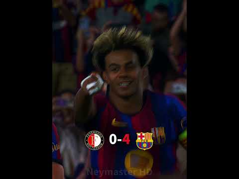The Day Barcelona Destroyed Feyenoord💀