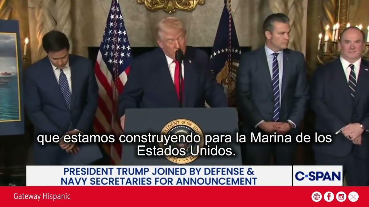 Donald Trump announced a new “Trump” class of U.S. Navy warships