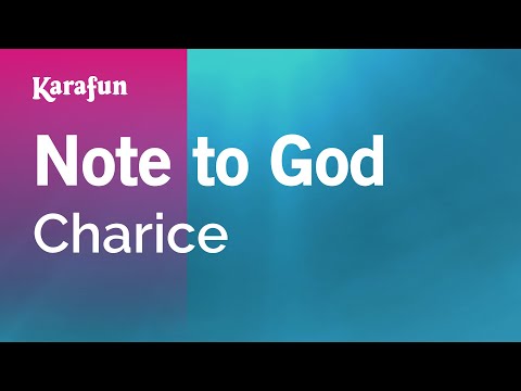 Note to God - Charice | Karaoke Version | KaraFun