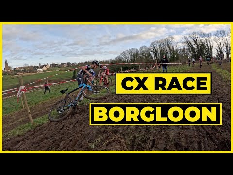 CYCLOCROSS RACE @ KERNIEL BORGLOON  - GoPro hero 12 BIKE FOOTAGE - 4K 60 fps