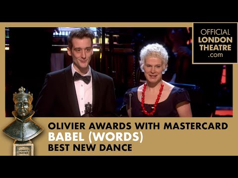 Sadler's Wells wins Best New Dance Production | Olivier Awards 2011 with Mastercard