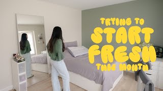 starting fresh & setting up a simple system this month | november