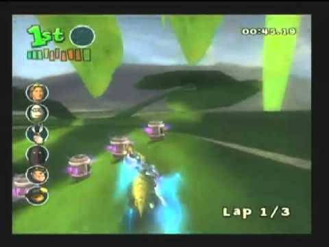 shrek smash n crash racing gamecube part 1