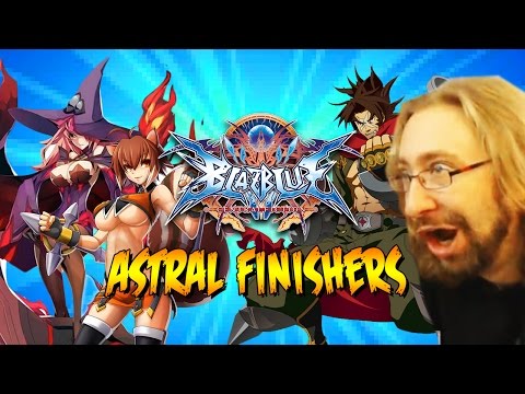BlazBlue: Central Fiction ASTRAL FINISHERS (1st Time Watching)