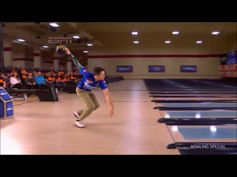 【볼링 강좌】 마이크 페이건Mike Fagan (King Of The Swing) 5스탭 파워볼링 털이치기 로테이션 릴리즈 슬로우모션 Slow Motion Release