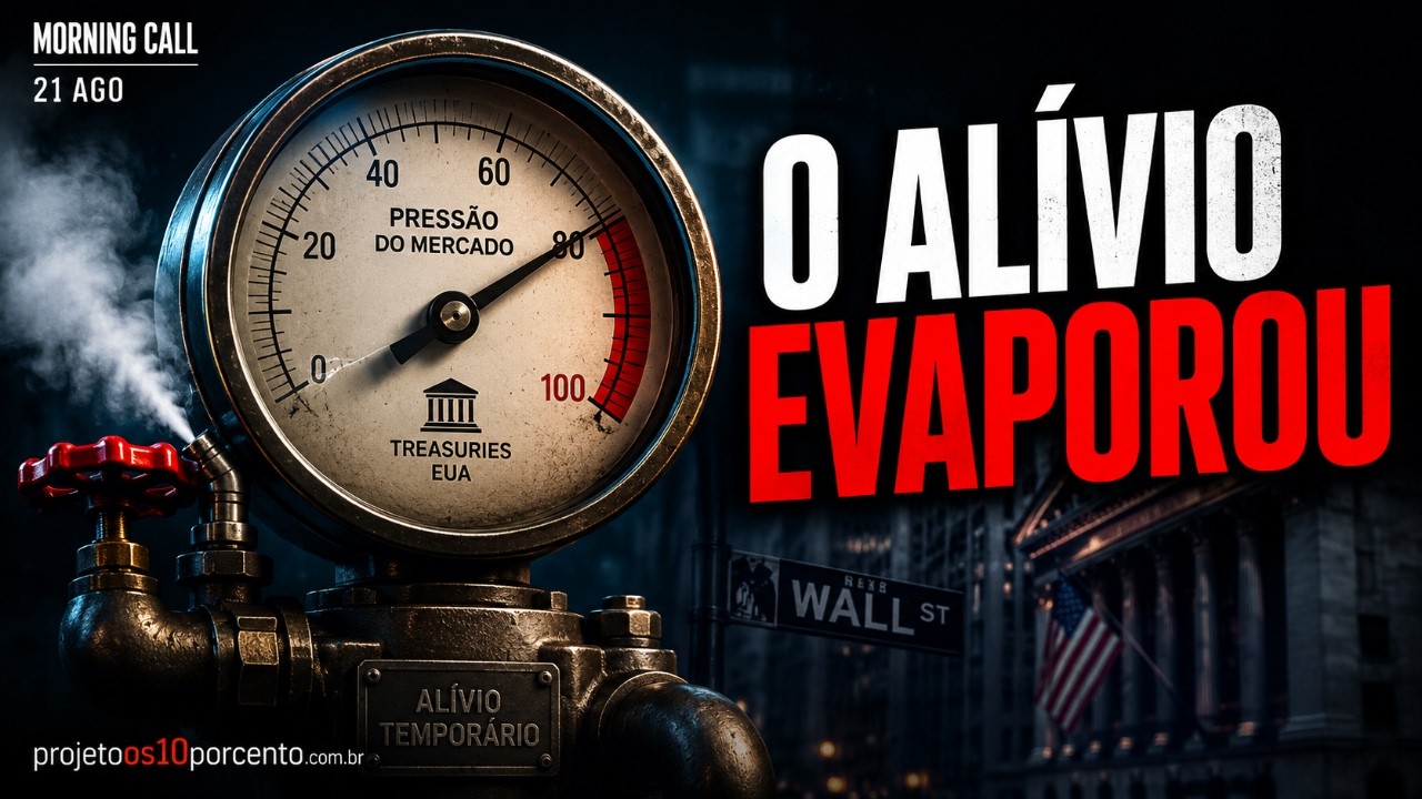 Morning Call | Medida do Tesouro dos EUA perde efeito e Wall Street volta a cair forte