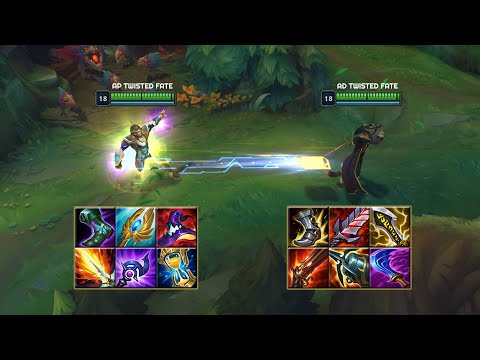 AP TF vs AD TF FULL BUILD FIGHTS & More!