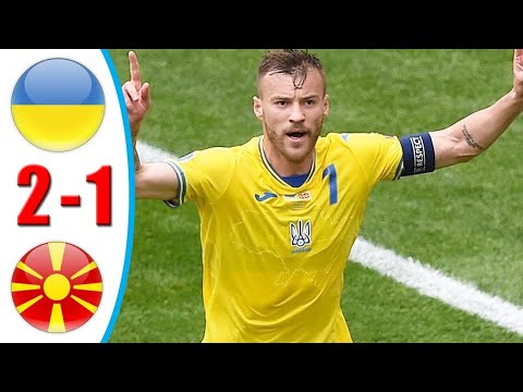 Ukraine vs North Macedonia 2-1 Extended Highlights & All Goals 2021 HD