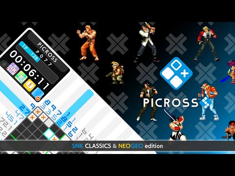 PICROSS S SNK CLASSICS & NEOGEO edition Trailer (Nintendo Switch) thumbnail