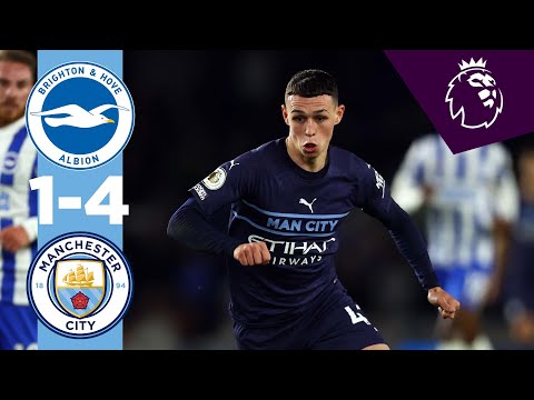 FC Brighton & Hove Albion 1-4 FC Manchester City 