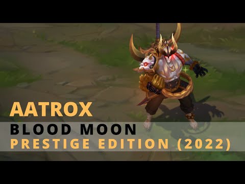 Blood Moon Aatrox Prestige Edition (2022) - League of Legends
