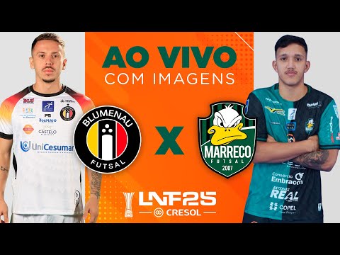 JOGO COMPLETO | LNF 2025 | BLUMENAU x MARRECO | RODADA 7