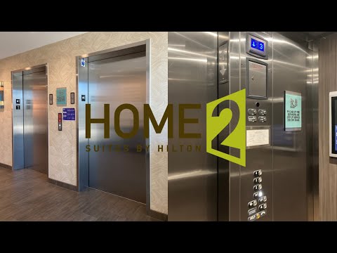 Newer ThyssenKrupp Endura Hydraulic Elevators - Home2 Suites - Roseville, CA