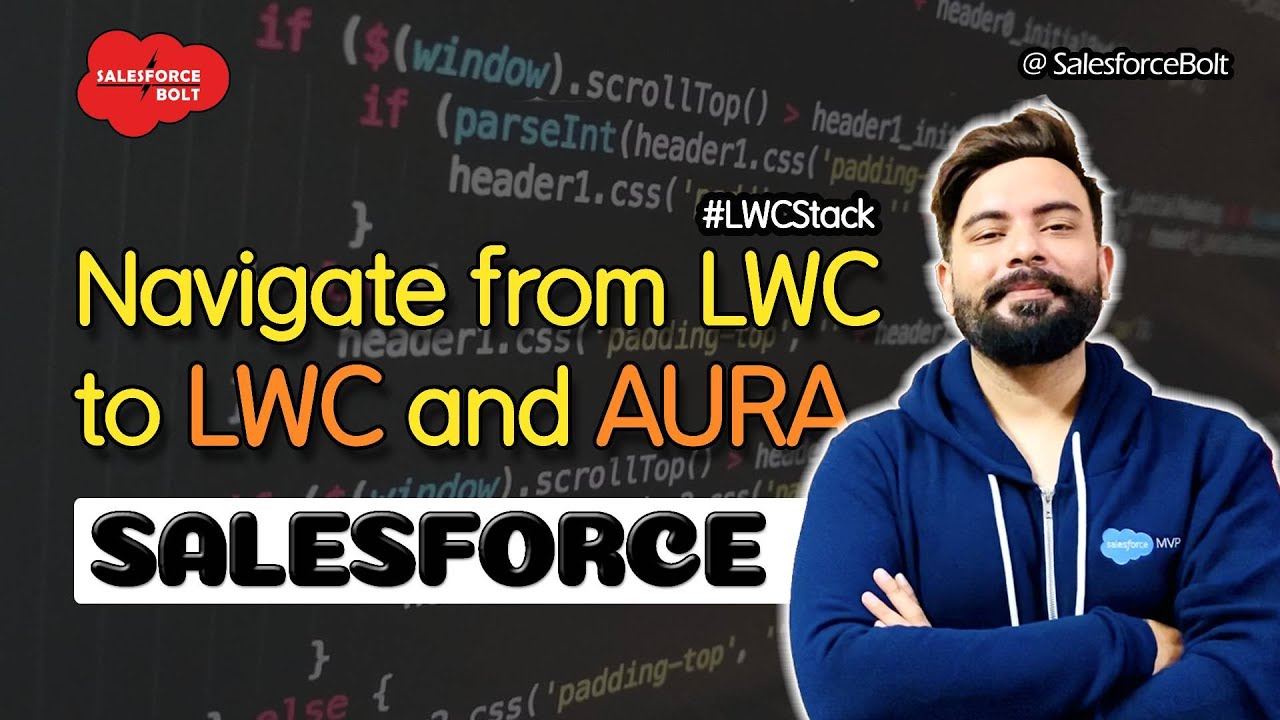 Navigate from Lightning Web Component to another LWC or AURA component Salesforce | LWC Stack ☁️⚡️