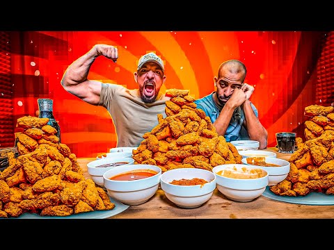 تحدي ٢٠٠ حبة وينجز بالصوصات wings challenge 200 pieces