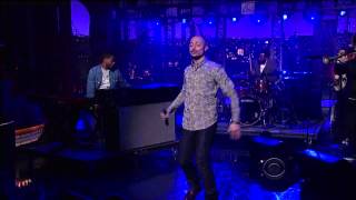 Late Show With David Letterman - Jose James Performs