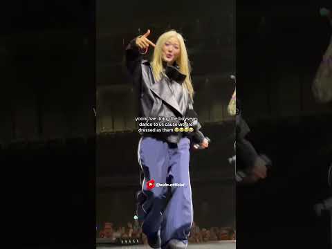 Yoonchae doing the BOYSEYE version of the “Animal” choreo for fans😭#katseye #katsye #yoonchae #fyp