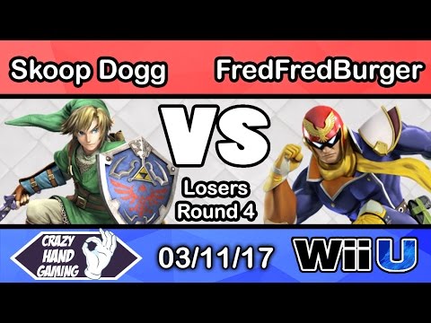 MFDGA 9 - Skoop Dogg (Link) vs CHG | FredFredBurger (Captain Falcon) Losers Round 4 - Smash Wii U