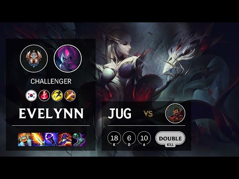 Evelynn Jungle vs Graves - KR Challenger Patch 11.19