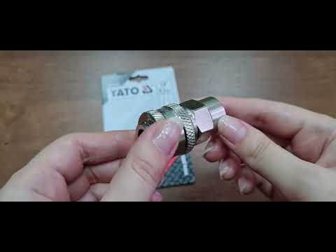 Быстросъёмная муфта 1/4" с внутренней резьбой YATO (YT-2393)