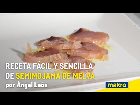 Receta fácil y sencilla de Semimojama de Melva por Ángel León
