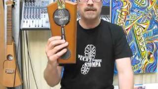 Video thumbnail for http://www.peterman.com.au Puckn Stompa acoustic stomp box demo by Peterman Acoustic Instruments