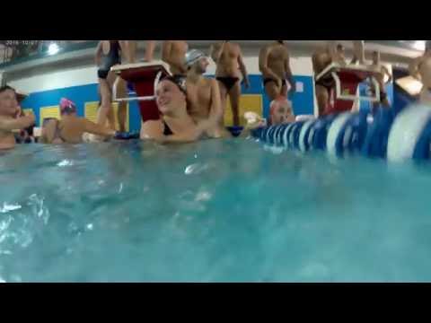 AICS Pavia Nuoto Master - Allenamento visto da action camera
