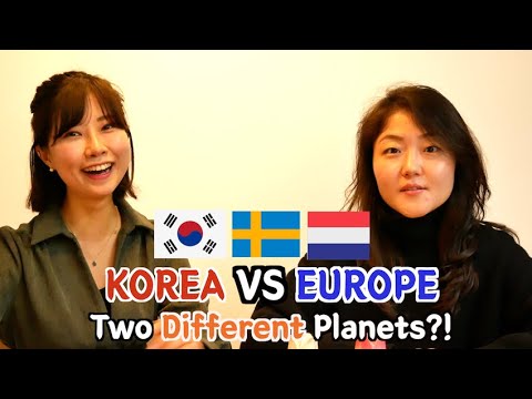 Life-changing CULTURE SHOCK for Korean girls in EUROPE!!