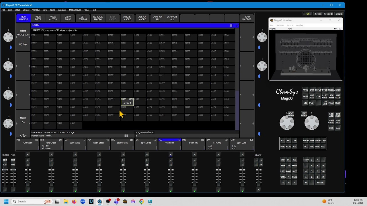 ChamSys #TrainingTuesday - MagicQ Live Copy & Live Macros