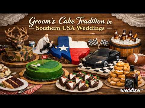 Groom’s Cake Ideas You’ll Love! Southern Wedding Tradition Explained