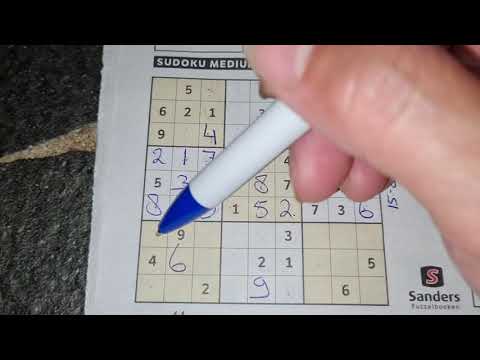 Daily Sudoku practice continues. (#3040) Medium Sudoku puzzle. 07-03-2021