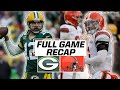 Packers Outlast Browns Behind Aaron Rodgers 3 Pass TDs | FULL Game Recap | CBS Sports HQ