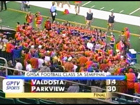 2001 GHSA State Football Semi-Finals Parkview vs. Valdosta