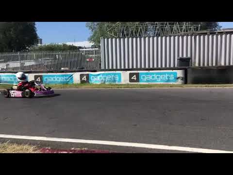 5 year old Girl racer Bambino Karting Rye House