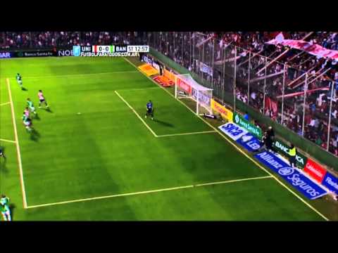 El Taladro probó de afuera. Unión 0 - Banfield 0. Fecha 18. Primera División 2015. FPT.