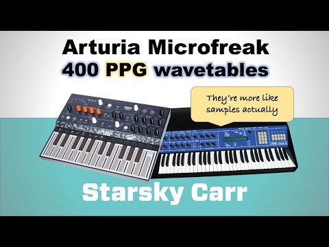 Arturia Microfreak V4.0 // 400 PPG wavetables