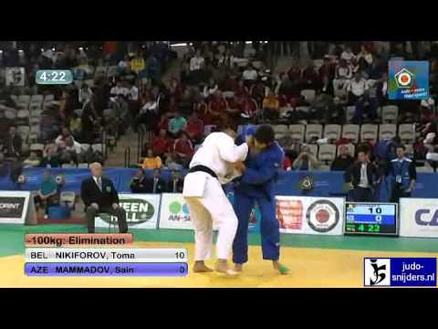Toma Nikiforov (BEL) - Sain Mammadov (AZE) [-100kg]