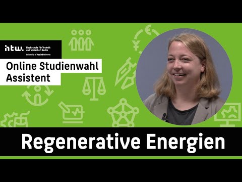 REGENERATIVE ENERGIEN an der HTW Berlin studieren | Interview mit Studentin Jette Thiele
