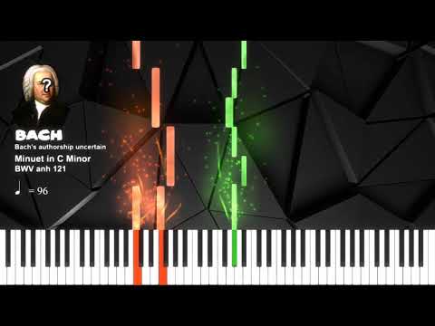 Minuet in C Minor BWV anh 121 BACH
