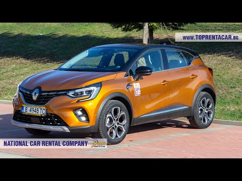 Renault Captur TCe 2021 with built-in navigation | Quick Review from Top Rent A Car Bulgaria