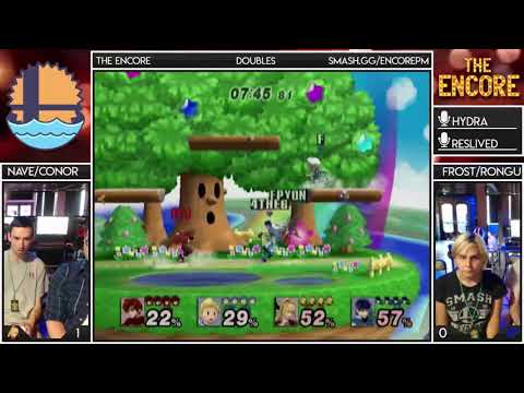 The Encore Doubles - Nave/Connor (R) vs Frost/Rongunshu (B)