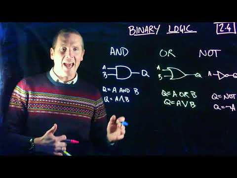 Binary Logic - AND OR and NOT gates OCR GCSE 2.4